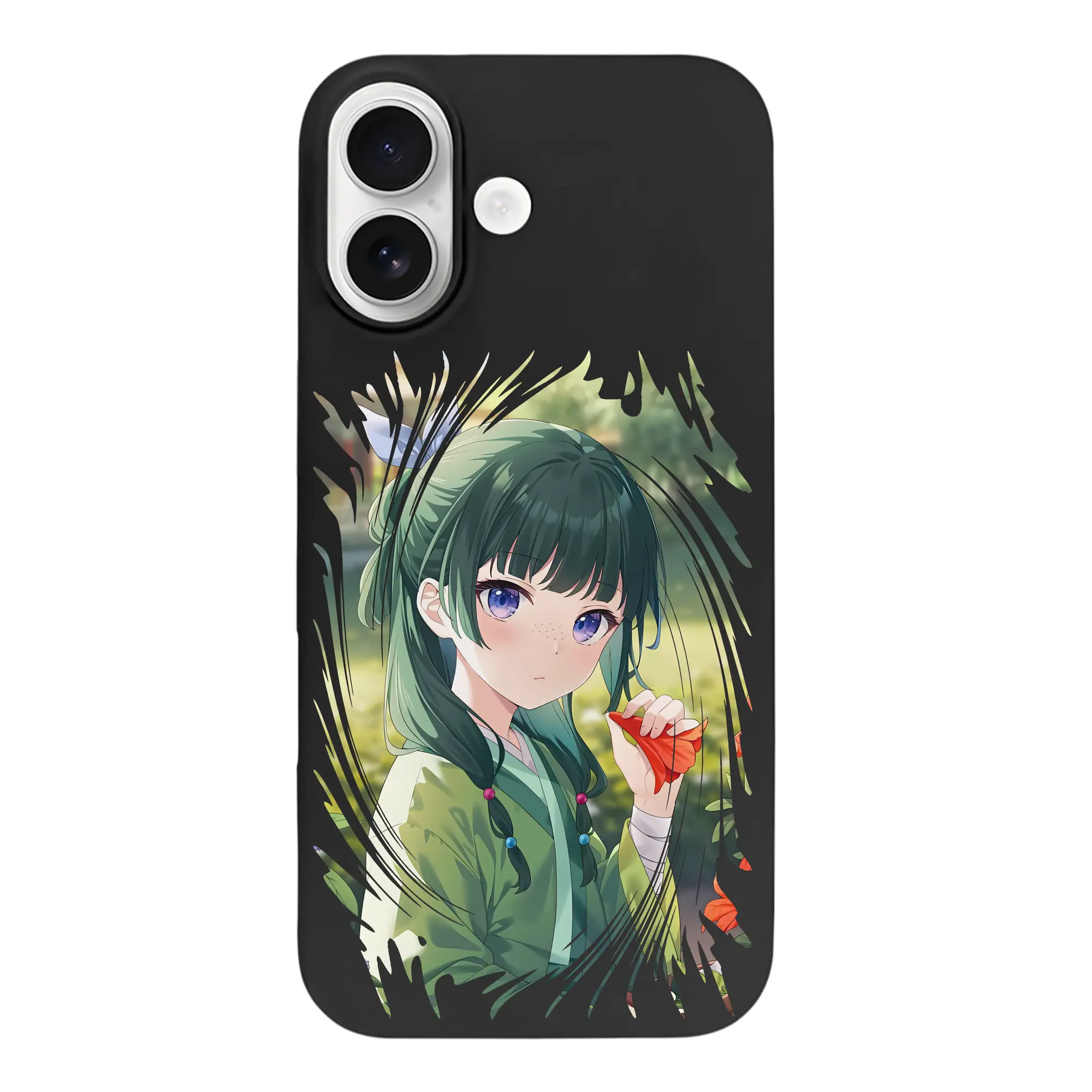 薬屋のひとりごと グッズ,猫猫 - iPhone 17 シリーズ シリコンケース 薄型 耐衝撃 指紋防止 ソフトタッチカバー 精密フィット 傷防止 保護ケース iPhone 17/17 Air/17 Pro/17 Pro Max 対応